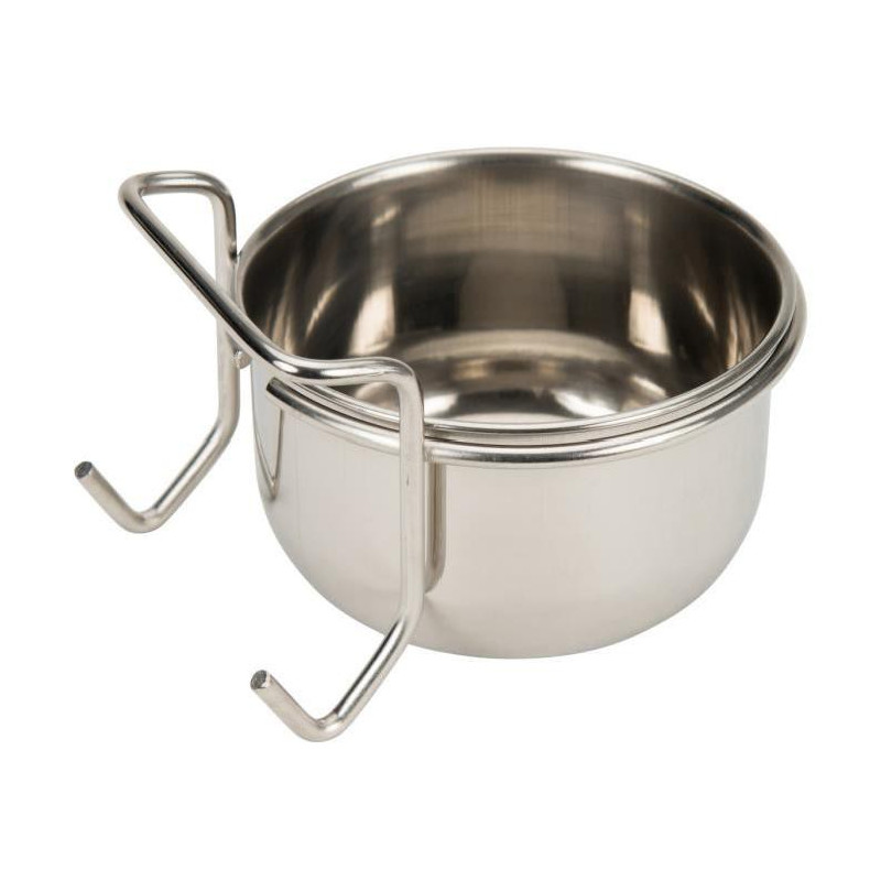 Gamelle en inox125 ml pour cage Gamelle en inox125 ml pour cage