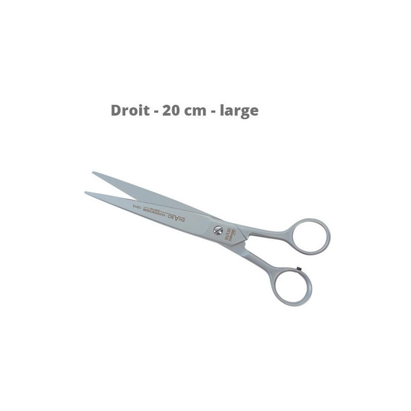 Ciseaux droits inox 20 cm large Ehaso