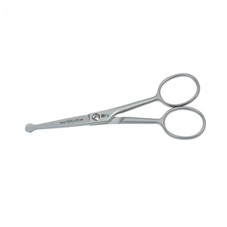 Gebogene Schere mit Edelstahllinsen Roseline 11,5 cm