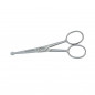 Curved scissors with stainless steel lenses Roseline 11.5cm
