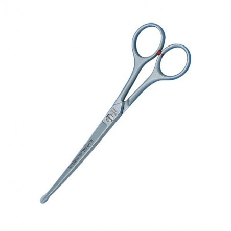 Edelstahl gebogene Schere runde Spitzen 17 cm Ehaso
