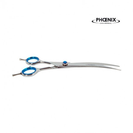 Gebogene Schere für Linkshänder 19 cm Phoenix Cozyline