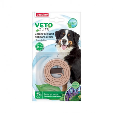 Collier répulsif antiparasitaire grand chien Beaphar Collier répulsif antiparasitaire grand chien Beaphar