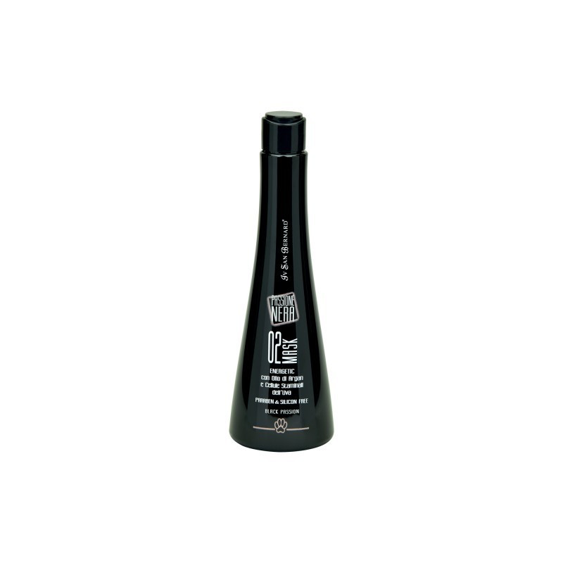 Masque passione nera IV SAN BERNARD 02 à l'huile d'argan Masque passione nera IV SAN BERNARD 02 à l'huile d'argan