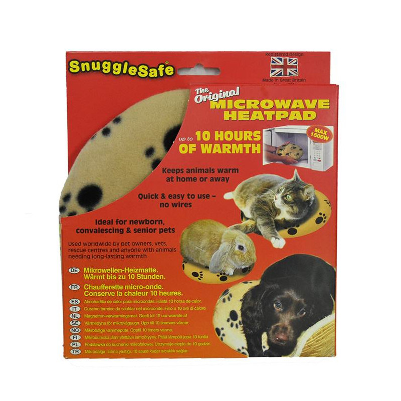Heatpad Snugglesafe Coussin chauffant pour micro-ondes