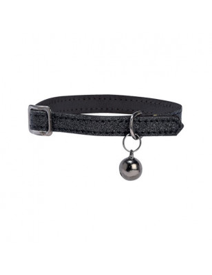Collier chat cosmos noir