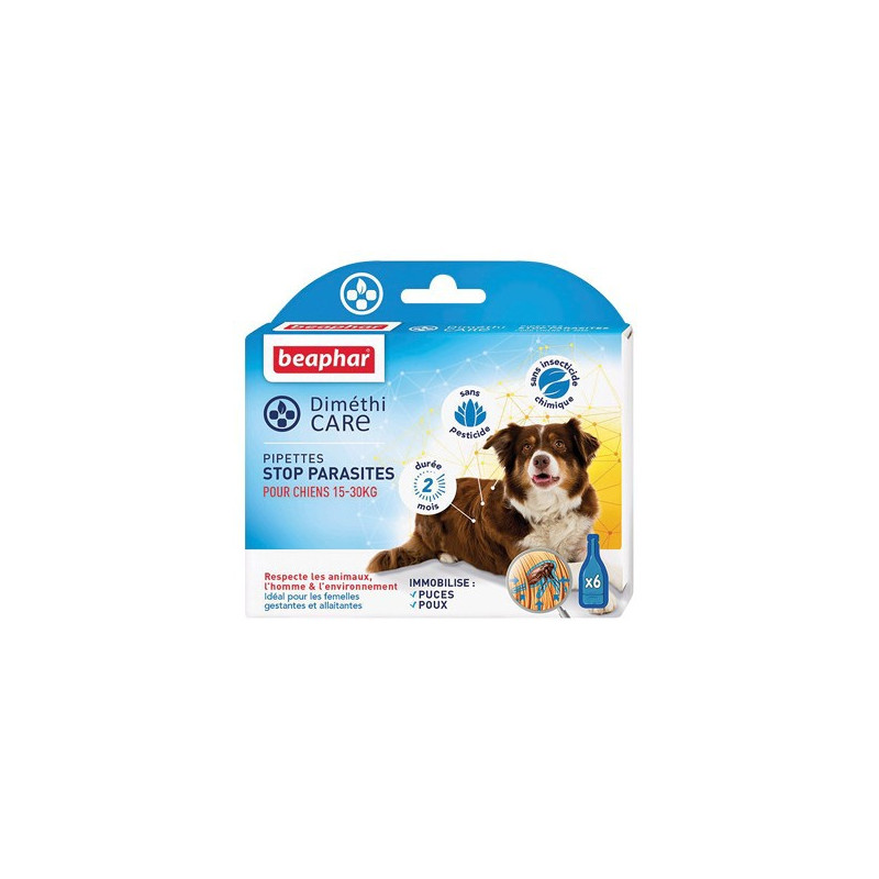 Pipettes stop parasites chien moyen Pipettes stop parasites chien moyen