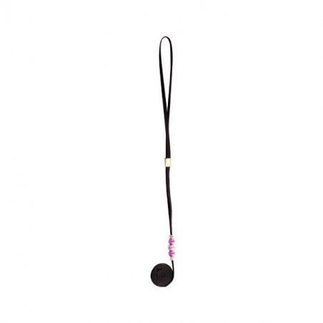 Beaded show leash