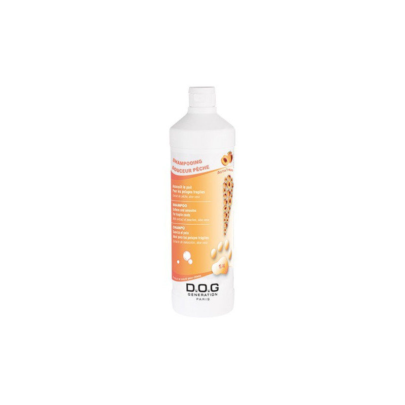 Shampooing Douceur Pêche Dog Generation Shampooing Douceur Pêche Dog Generation