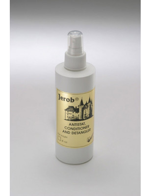 Jerob antistatic conditioner and detangler spray