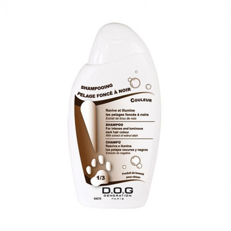 Shampooing Pelage Foncé à Noir Dog Generation