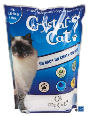 Litière Crystal Cat 4L