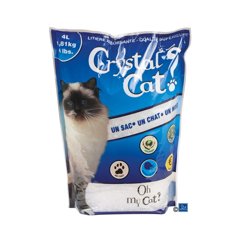 Litière Crystal Cat 4L Litière Crystal Cat 4L