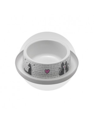 Cats In Love Cat Bowl