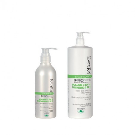 Shampooing volume soie 3 en 1 Khara