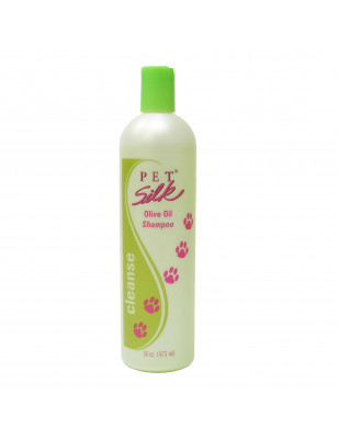 Pet-Seiden-Shampoo, Olivenöl, 473 ml