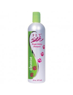 Champú Pet-Silk, Blanco Brillante, 473ml