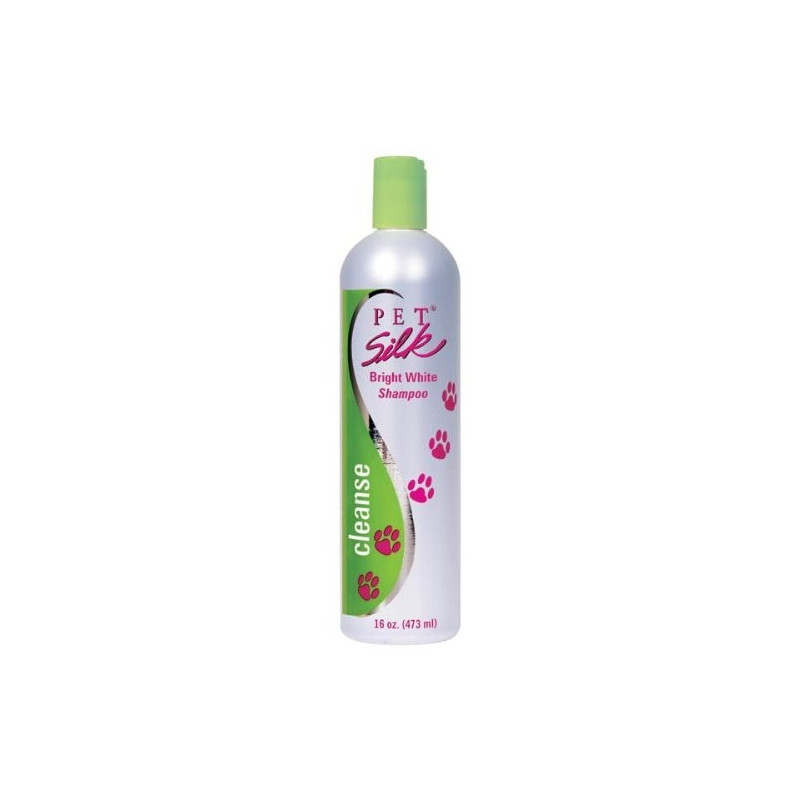 Shampooing Pet-Silk, Bright White, 473 ml Shampooing Pet-Silk, Bright White, 473 ml