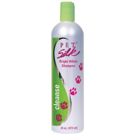 Pet-Silk Shampoo, Bright White, 473ml