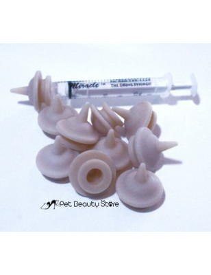 Set di 10 mini tettarelle Miracle Nipple + 1 siringa da 3 ml