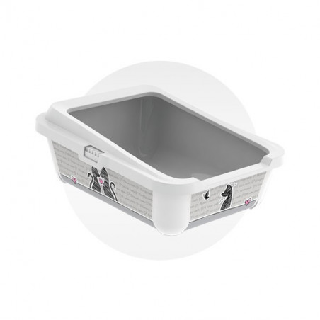Cats In Love Litter Box