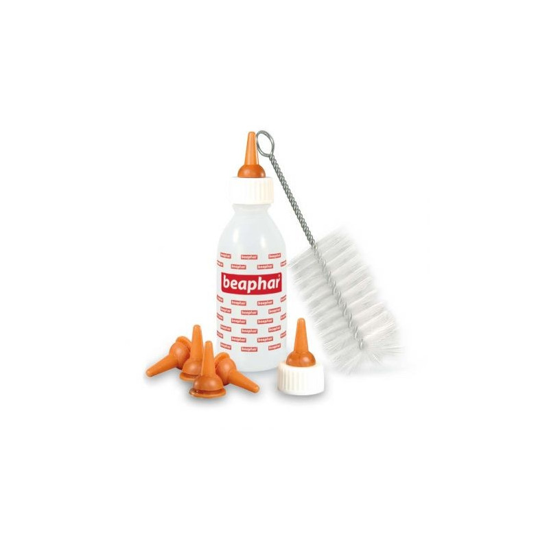 Bottle and teat pack (+ cleaning brush)