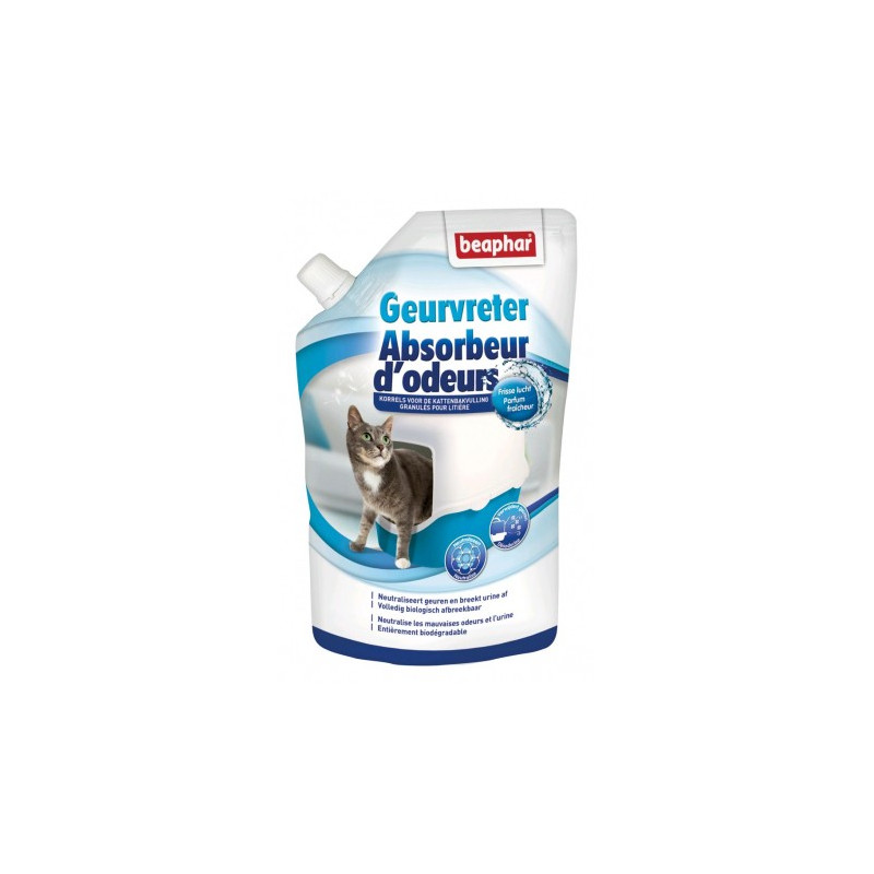 Litter odor absorber granules