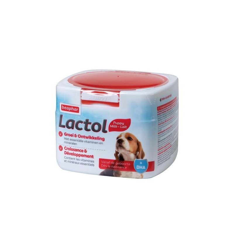 Lactol, leche de fórmula para cachorros