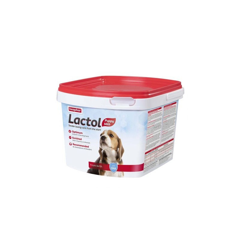 Lactol, latte artificiale per cuccioli, 2 kg