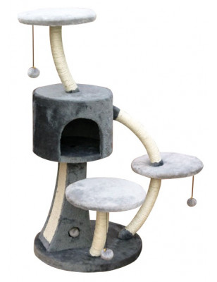 Gray Berlin Cat Tree