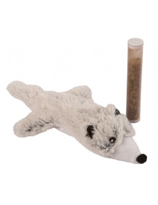 Kerbl, Ermine plush toy with catnip tank