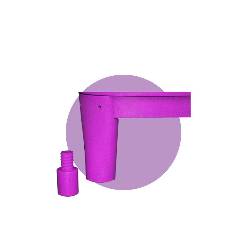 Baignoire Grand Modèle Sur Pied Violette