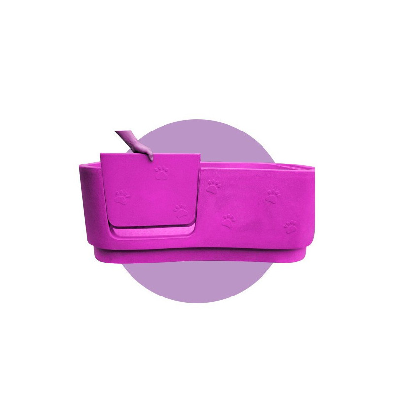 Vasca da bagno autoportante grande viola