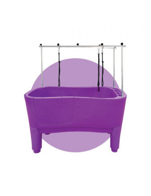 Baignoire Grand Modèle Sur Pied Violette