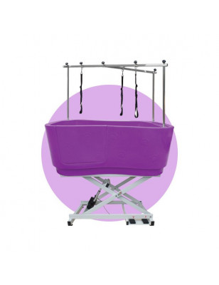 Baignoire Grand Modèle Sur Châssis Violette