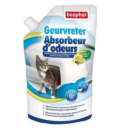 Beaphar, Vanille-/Melonenstreu-Geruchsabsorber-Granulat