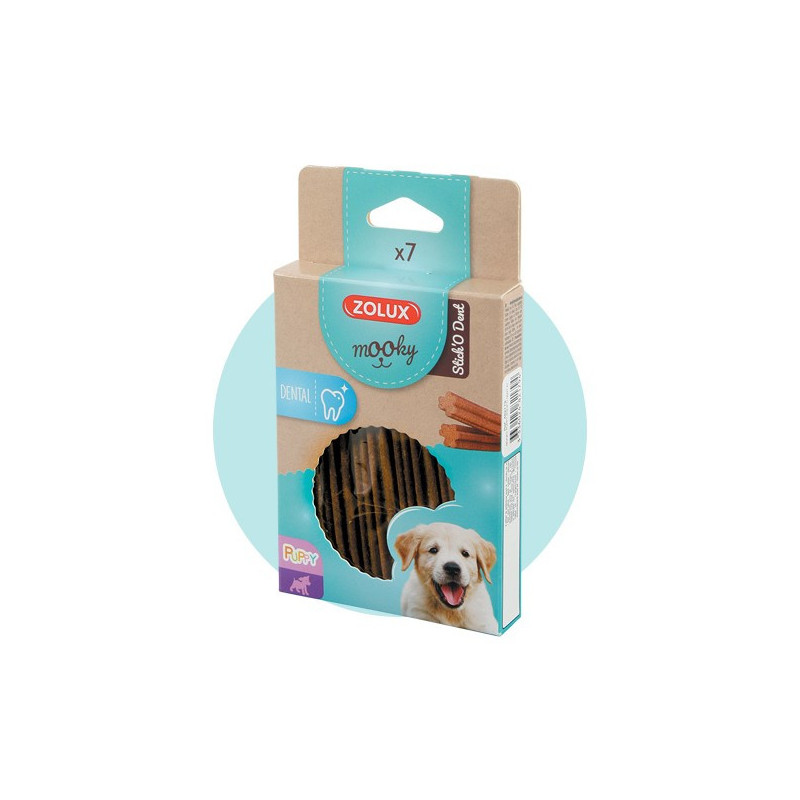 Zolux, Friandises Stick'o Dent Pour Chiot x 7