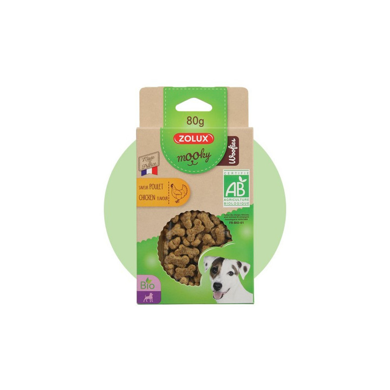 Zolux, Friandises Mooky Bio Chien