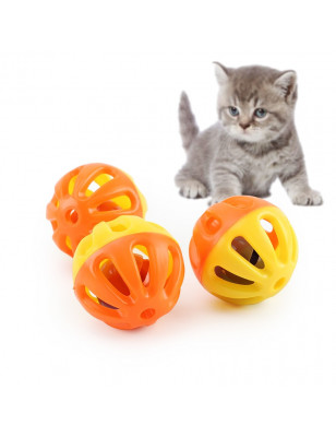 Single cat bell ball