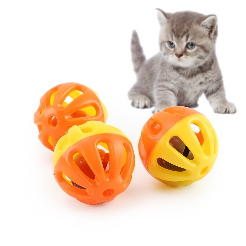 Single cat bell ball