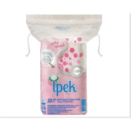 Coton carré ultra doux et tissé pour les yeux x 50