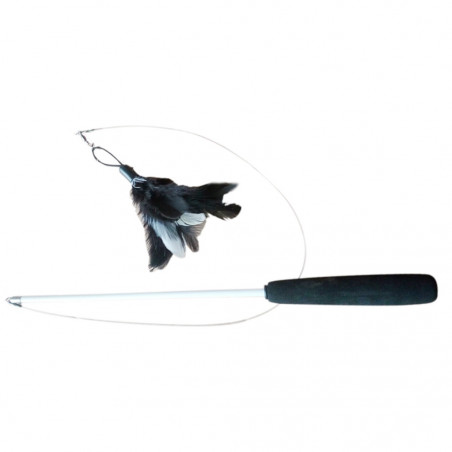 Manche canne à pêche pour chat XL