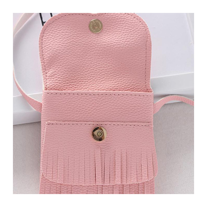 Purse with cat shoulder strap