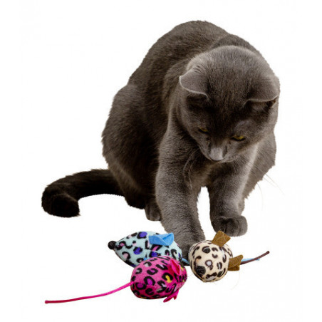 Lot de 3 souris Kerbl