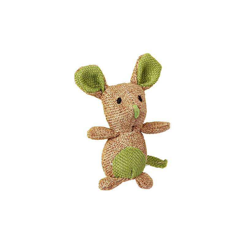 Linen Nature Mouse Toy