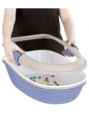 Furba litter box with cleaning sieve