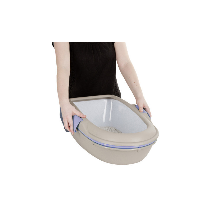 Caja de arena Furba con tamiz de limpieza