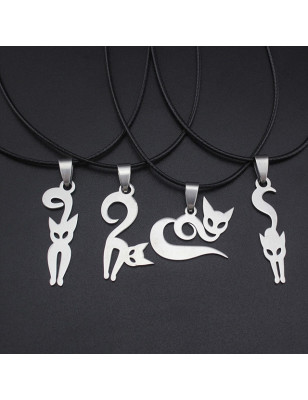 Men's or women's cat pendant