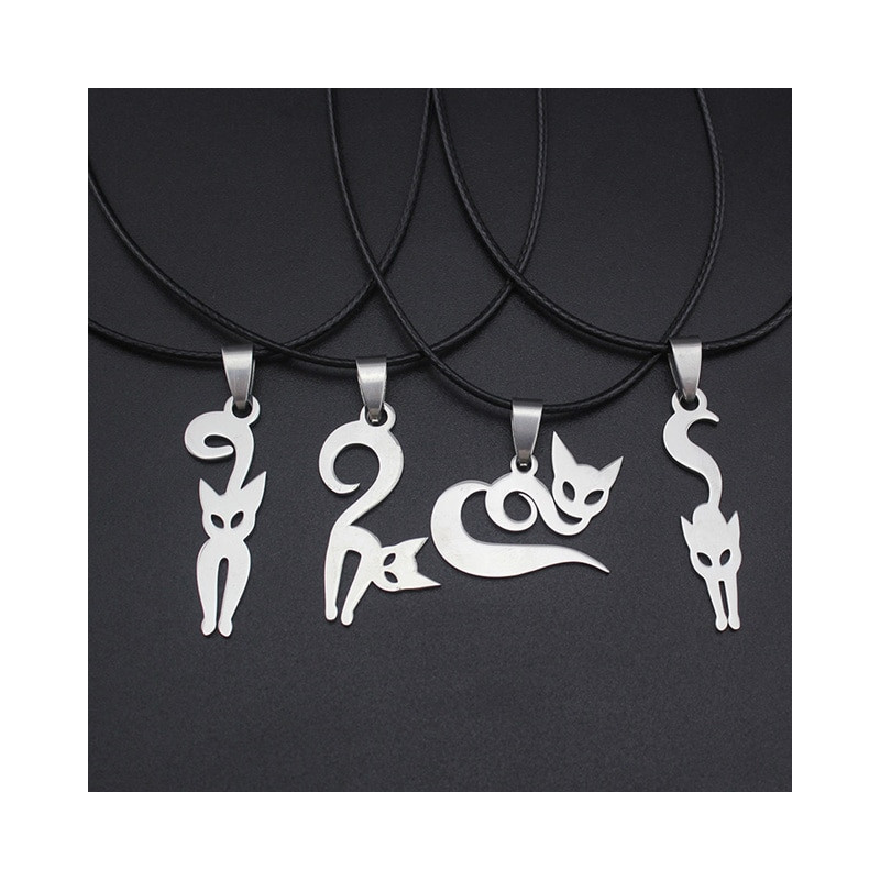 Men's or women's cat pendant