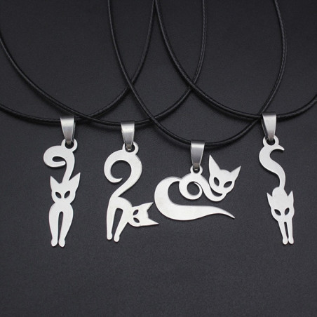 Colgante de gato para hombre o mujer.